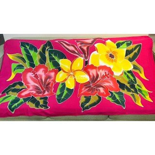 Hot Sale Rayon Sarong Lava Lava Hand Painted by Balinese Artisans High Quality